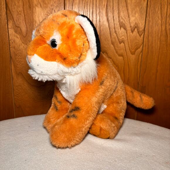 Wild Republic Plush Tiger Cub Cat 8" Stuffed Animal Plush - Picture 2 of 6